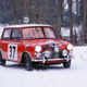 1964 Morris Mini Cooper S in snow, 2000